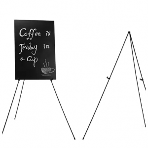 15% off Staples Display Easel, 58", Black Metal @Staples