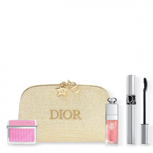 Dior唇油腮红睫毛膏套装