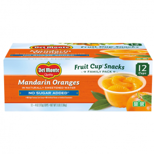 Del Monte, Mandarin Oranges No Sugar Add, 4 Ounce (Pack of 12) @ Amazon