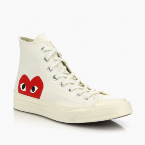 Comme des Garçons PLAY Unisex CdG PLAY x Converse Men's Chuck Taylor All Star 高帮运动鞋