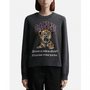 Ganni Graphic Tiger 套头衫