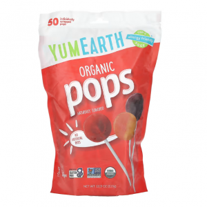 YumEarth, 有机汽水,什锦口味,50 份汽水,10.9 盎司(310 克)