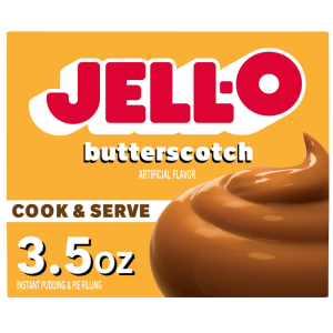 Jell-O Cook & Serve Butterscotch Pudding & Pie Filling Mix (3.5 oz Box) @ Amazon