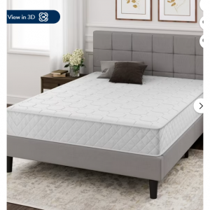 $105 off Zinus 8" Quilted Hybrid Mattress of Comfort Foam and Pocket Spring @Walmart