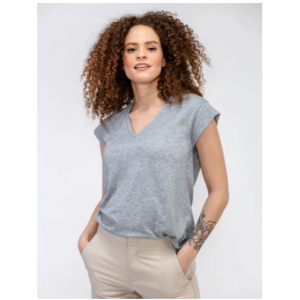 40% Off Women's Composite Merino V-Neck Tee @ Ministry of Supply