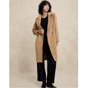 Banana Republic Wool-Blend Timeless Topcoat