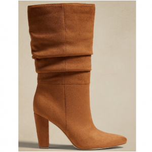 Banana Republic Vegan Leather Slouchy Boot