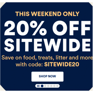 20% Off Sitewide @ Petco