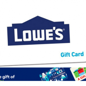 Buy a $100 Lowe's Gift Card for Just $90 @ eGifter