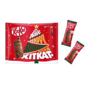 雀巢 KitKat 假日圣诞老人 巧克力 分享包 6枚装 1 份