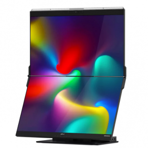 Mobile Pixels Geminos Dual 24-inch stacked monitors