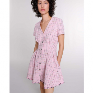 Maje 粗花呢連衣裙