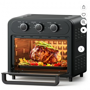 $26.50 off TaoTronics Air Fryer, 1700W 14.8 Quart, 5 in 1 Toaster Oven Countertop @Walmart