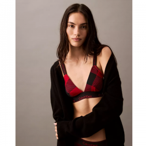 Calvin Klein Modern Cotton Holiday Unlined Triangle Bralette