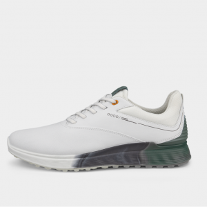 ECCO Golf S-three 男士真皮防水高尔夫鞋
