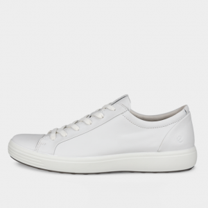 ECCO Soft 7 男士真皮运动鞋