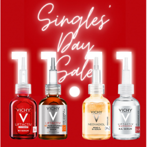 Single's Day Beauty Sale @ Vichy 