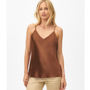 Brooks Brothers 女士真丝吊带