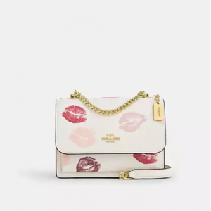 Coach Mini Klare Crossbody With Lips Print