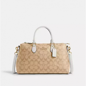 Coach Georgia Satchel In Signature Canvas