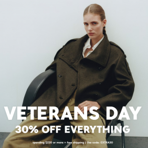 MANGO Veteran's Day Sale - 30% Off Everything $220+