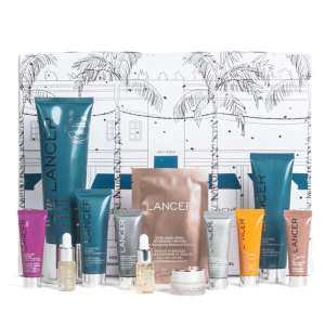 Lancer Skincare Holiday Glow 12-Piece Luxury Advent Calendar