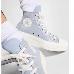 Converse Chuck Taylor All Star Lift Platform Suede Shimmer 板鞋