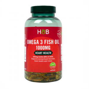 Holland & Barrett Omega 3 Fish Oil 1000mg 240 Capsules