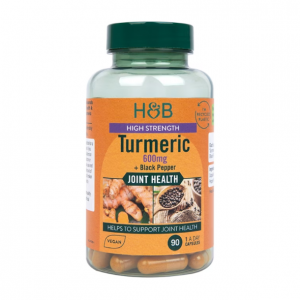 Holland & Barrett High Strength Turmeric 600mg with Black Pepper 90 Capsules