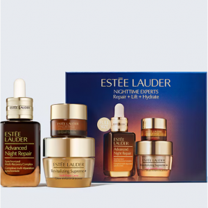 Estée Lauder 小棕瓶精华夜间护肤套装