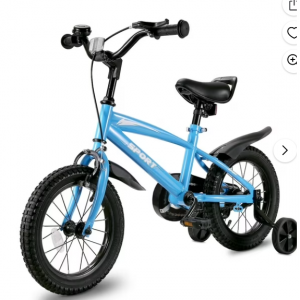 $102 off Naipo 12"/14"/ 16"/18" Kids Bike Girls and Boys Blue Bike @Walmart