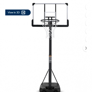 $301.99 off MaxKare Portable Basketball Hoop Goal @Walmart