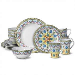 Mikasa Vella 16 Piece Dinnerware Set, Service for 4 @ Mikasa