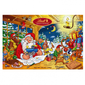 Lindt Holiday Santa's Workshop Advent Calendar (10.2 oz)