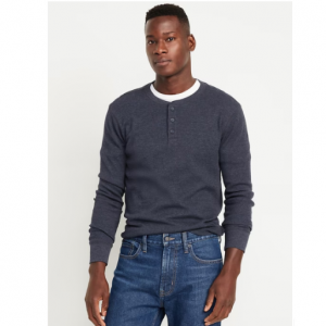 Old Navy Waffle Henley T-Shirt