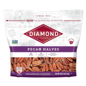 Diamond of California Pecan Halves, 16oz - 1 Count @ Amazon