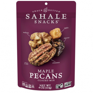 Sahale Snacks Maple Pecans Glazed Mix, 4 oz Pouches (6 Packs) @ Amazon