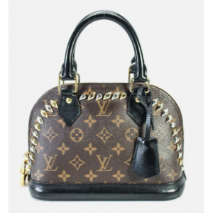 Louis Vuitton 女式限量版 Alma BB Macasar Monogram 帆布斜挎包