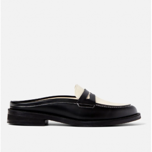 Duke + Dexter Wilde Black + White Mule Loafer - Women's 乐福鞋