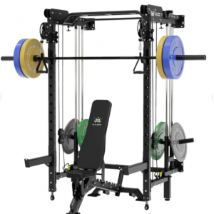 MAJOR FITNESS All-In-One Home Gym Folding Power Rack Package Lightning F35