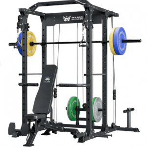 MAJOR FITNESS All-In-One Home Gym Power Rack Package PLM03