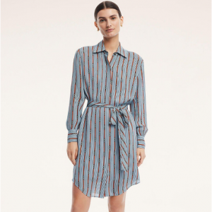 67% Off Georgette Silk Shirt Dress @ Brooks Brothers AU