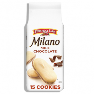 Pepperidge Farm Milano Milk Chocolate Cookies, 6 OZ Bag (15 Cookies) @ Amazon