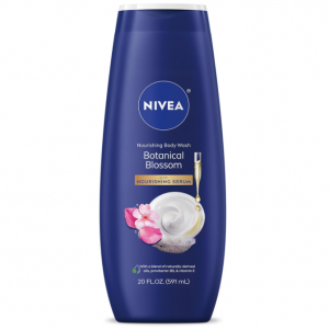 NIVEA Nourishing Botanical Blossom Body Wash for Dry Skin, 20 Fl Oz @ Amazon