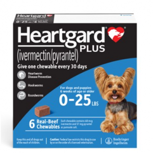 Heartgard Plus 狗用驱虫咀嚼片