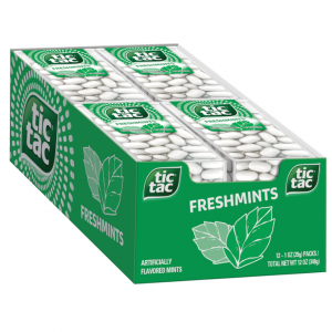 Tic Tac Fruit Adventure Mints, 12 Count, On-the-Go Refreshment, 1 oz Each @ Amazon