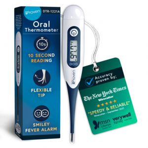 IPROVEN® Rectal and Oral Digital Thermometer for The Whole Family @ Amazon