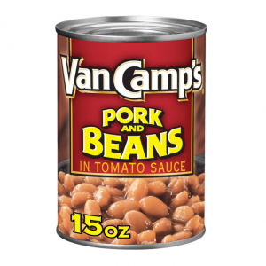 Van Camp's Pork and Beans, Canned Beans, 15 Oz @ Amazon