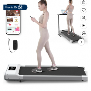 $230 off SSPHPPLIE Walking Pad 300lb,Under Desk Treadmillwith Remote Control @Walmart