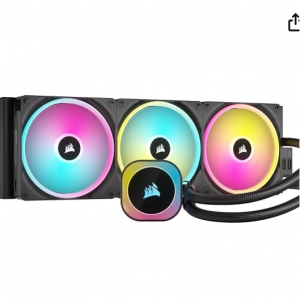 CORSAIR iCUE Link H170i RGB Liquid CPU Cooler - 420mm AIO for $98.99 @Amazon